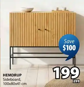 JYSK HEMDRUP Sideboard offer