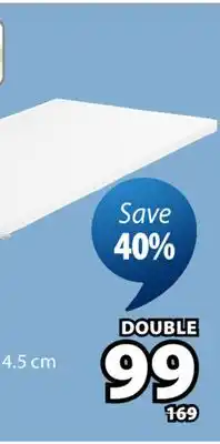 JYSK WELLPUR T31 Memory foam topper offer
