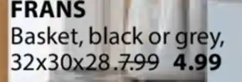 JYSK FRANS Basket offer