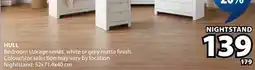 JYSK HULL Bedroom storage series offer