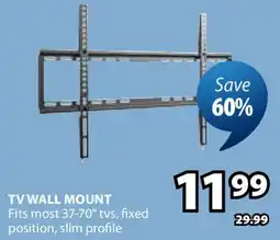 JYSK TV WALL MOUNT Fits most 37-70 tvs offer