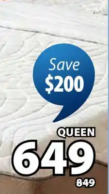 JYSK WELLPUR F100 QUEEN offer