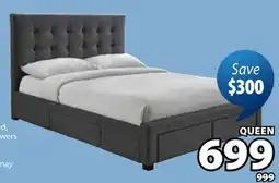 JYSK KORSOR Bed Frame, upholstered offer
