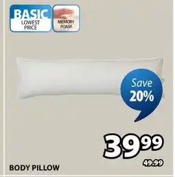 JYSK BODY PILLOW offer