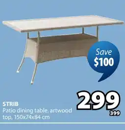 JYSK STRIB Patio dining table offer