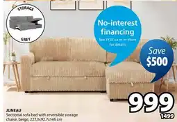 JYSK JUNEAU Sectional sofa offer