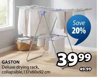 JYSK GASTON Deluxe drying rack offer