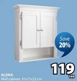 JYSK ALDRA Wall cabinet offer