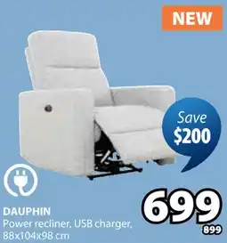 JYSK DAUPHIN Power recliner offer