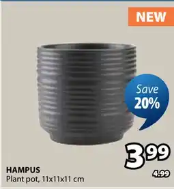 JYSK HAMPUS Plant pot offer