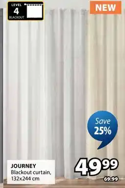 JYSK JOURNEY Blackout curtain offer