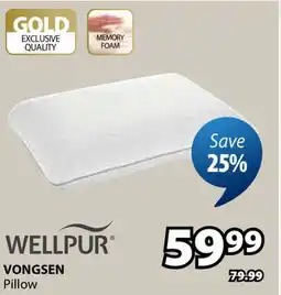 JYSK WELLPUR VONGSEN Pillow offer