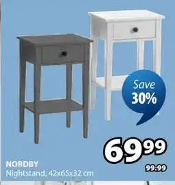 JYSK NORDBY Nightstand offer