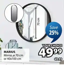 JYSK MARIUS Mirror offer