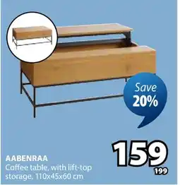 JYSK AABENRAA Coffee table offer