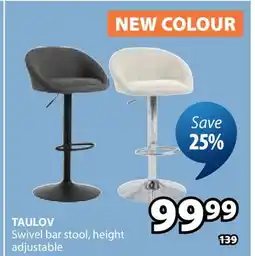 JYSK TAULOV Swivel bar stool offer