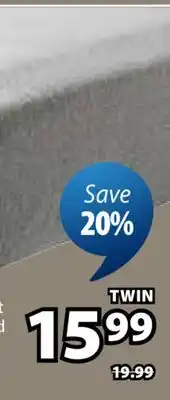 JYSK JUNE Jersey fitted sheet offer