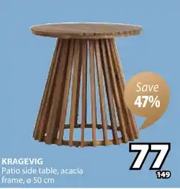 JYSK KRAGEVIG Patio side table offer