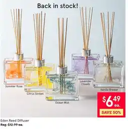 Kitchen Stuff Plus Eden Reed Diffuser offer