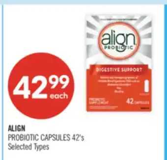 Shoppers Drug Mart ALIGN PROBIOTIC CAPSULES offer