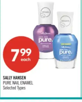 Shoppers Drug Mart SALLY HANSEN PURE NAIL ENAMEL offer