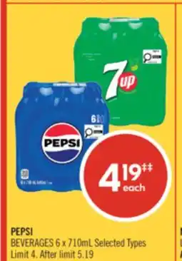 Shoppers Drug Mart PEPSI BEVERAGES offer