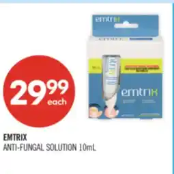 Shoppers Drug Mart EMTRIX ANTI-FUNGAL SOLUTION offer