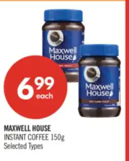 Shoppers Drug Mart MAXWELL HOUSE INSTANT COFFEE offer