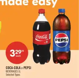 Shoppers Drug Mart COCA-COLA or PEPSI BEVERAGES offer