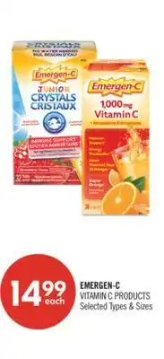 Shoppers Drug Mart EMERGEN-C VITAMIN C PRODUCTS offer