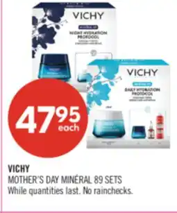 Shoppers Drug Mart VICHY MOTHER'S DAY MINÉRAL 89 SETS offer