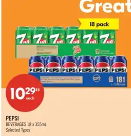 Shoppers Drug Mart PEPSI BEVERAGES offer