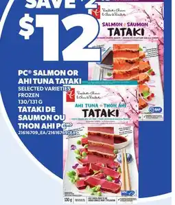 Independent City Market PC SALMON OR AHI TUNA TATAKI, 130/131 G offer