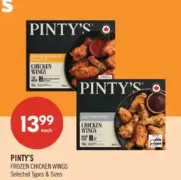Shoppers Drug Mart PINTY'S FROZEN CHICKEN WING offer