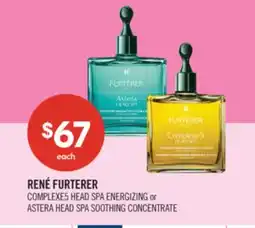 Shoppers Drug Mart RENÉ FURTERER COMPLEXE5 HEAD SPA ENERGIZING or ASTERA HEAD SPA SOOTHING CONCENTRATE offer