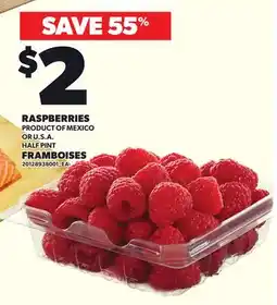 Independent City Market RASPBERRIES offer