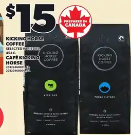 Independent City Market KICKING HORSE COFFEE offer