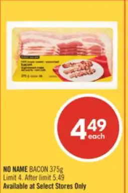 Shoppers Drug Mart NO NAME BACON offer