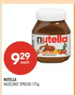 Shoppers Drug Mart NUTELLA HAZELNUT SPREAD offer