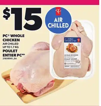 Independent City Market PC WHOLE CHICKEN, UP TO offer
