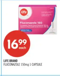 Shoppers Drug Mart LIFE BRAND FLUCONAZOLE offer