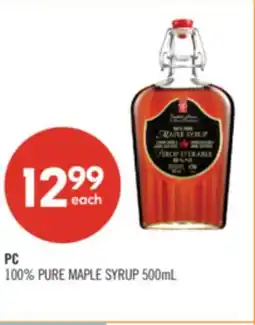 Shoppers Drug Mart PC 100% PURE MAPLE SYRUP offer