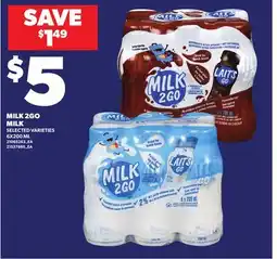 Independent City Market MILK 2GO MILK offer