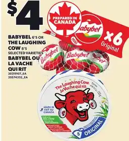 Independent City Market BABYBEL, 6'S THE LAUGHING COW, 8'S offer