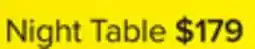 Leon's Miller Night Table - Grey offer
