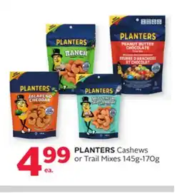Rexall PLANTERS Cashews or Trail Mixes offer