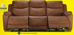 Leon's Santa Fe Power Reclining Sofa - Copper offer