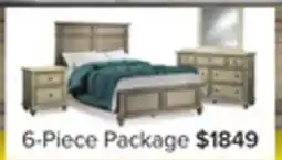 Leon's Emma 6-Piece King Bedroom Package - Oak offer