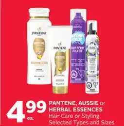 Rexall PANTENE, AUSSIE or HERBAL ESSENCES Hair Care or Styling offer