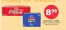 Rexall COCA-COLA or PEPSI Regular or Diet offer